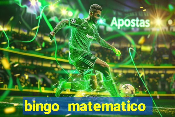 bingo matematico para ensino medio